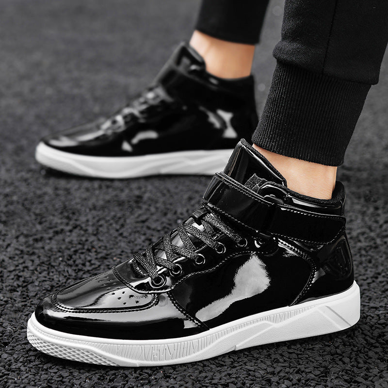 Aerofoot™ Mirror Leather Sneakers