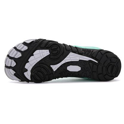 Aerofoot™ Slip-On Outdoor Hiking Shoes – Breathable Mesh, Quick-Dry, Elastic Fit, Non-Slip Rubber Sole