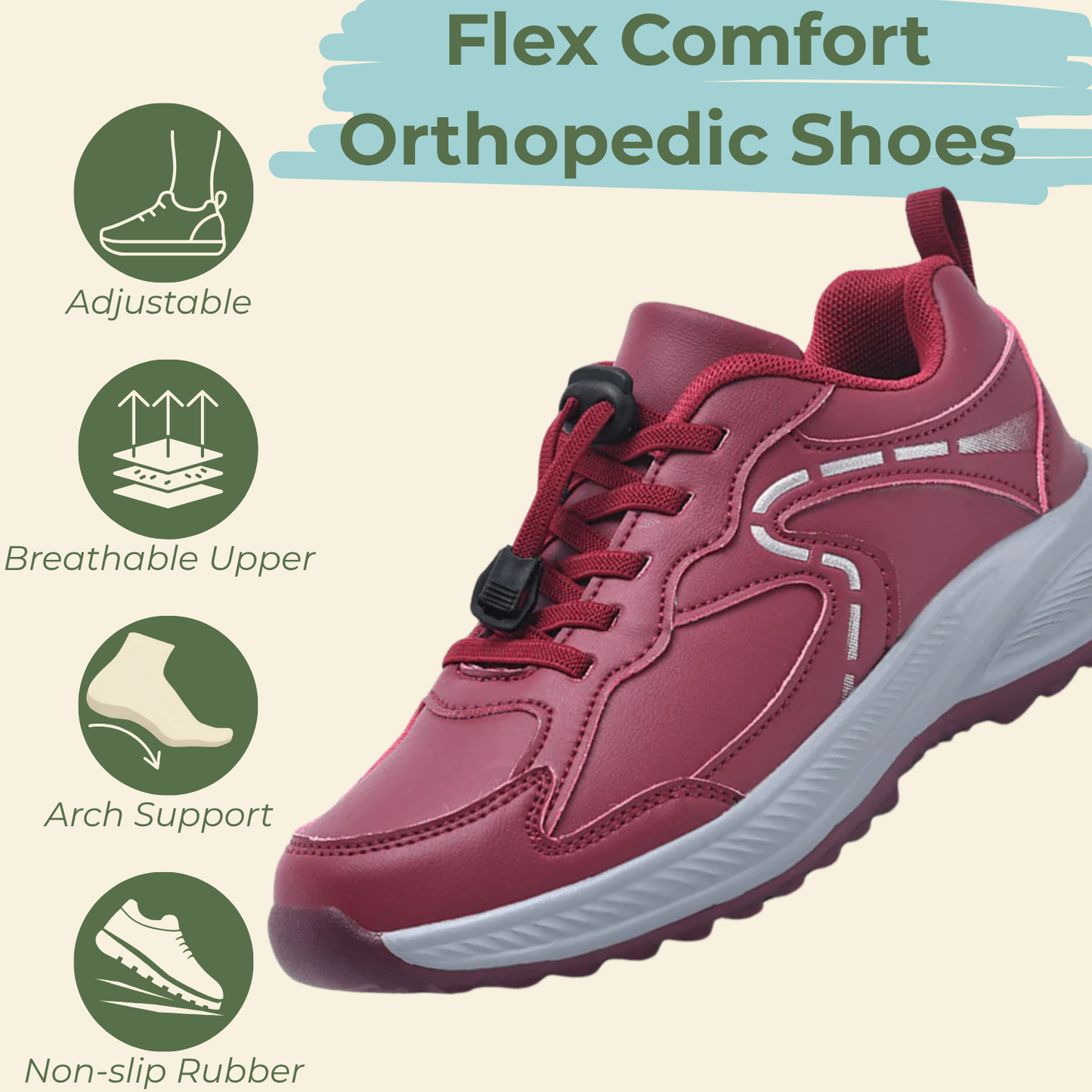 Aerofoot™ Women’s Casual Walking Shoes