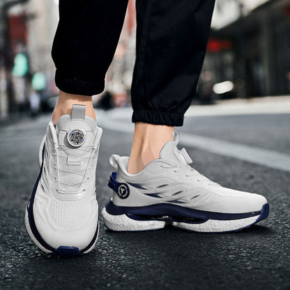 Aerofoot™ Men’s Casual Running Sneakers – Breathable Mesh, Lightweight Lace-Up Training Shoes