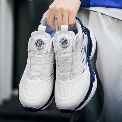 Aerofoot™ Men’s Casual Running Sneakers – Breathable Mesh, Lightweight Lace-Up Training Shoes