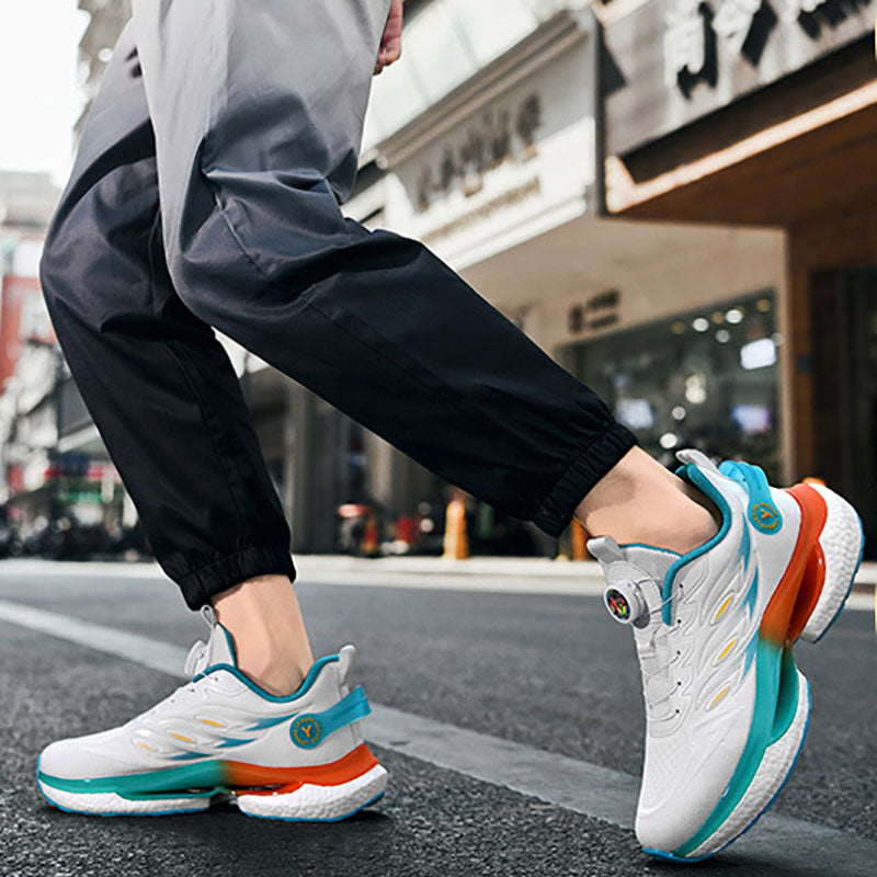 Aerofoot™ Men’s Casual Running Sneakers – Breathable Mesh, Lightweight Lace-Up Training Shoes