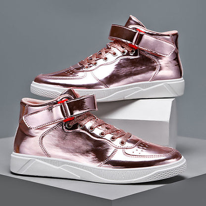 Aerofoot™ Mirror Leather Sneakers