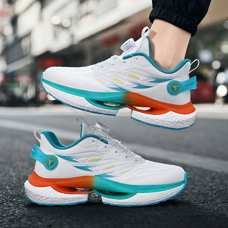 Aerofoot™ Men’s Casual Running Sneakers – Breathable Mesh, Lightweight Lace-Up Training Shoes