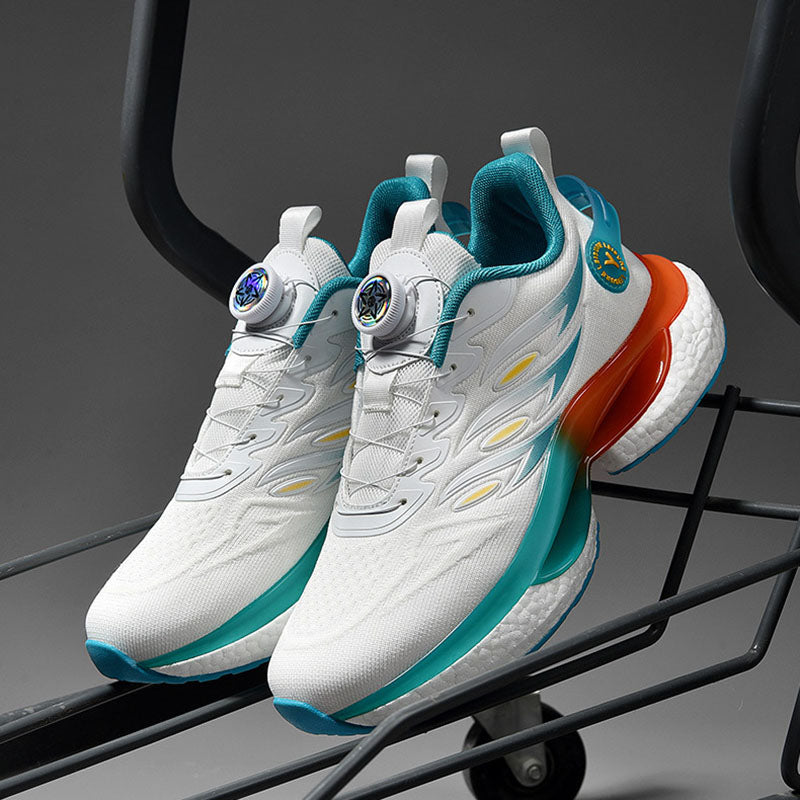 Aerofoot™ Men’s Casual Running Sneakers – Breathable Mesh, Lightweight Lace-Up Training Shoes