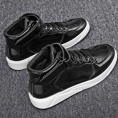Aerofoot™ Mirror Leather Sneakers