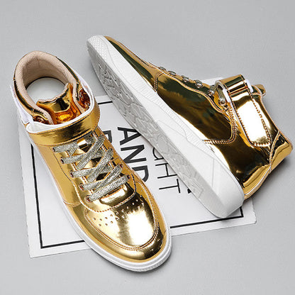 Aerofoot™ Mirror Leather Sneakers