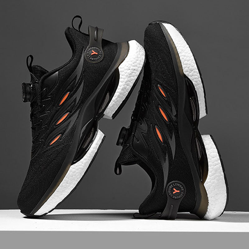 Aerofoot™ Men’s Casual Running Sneakers – Breathable Mesh, Lightweight Lace-Up Training Shoes