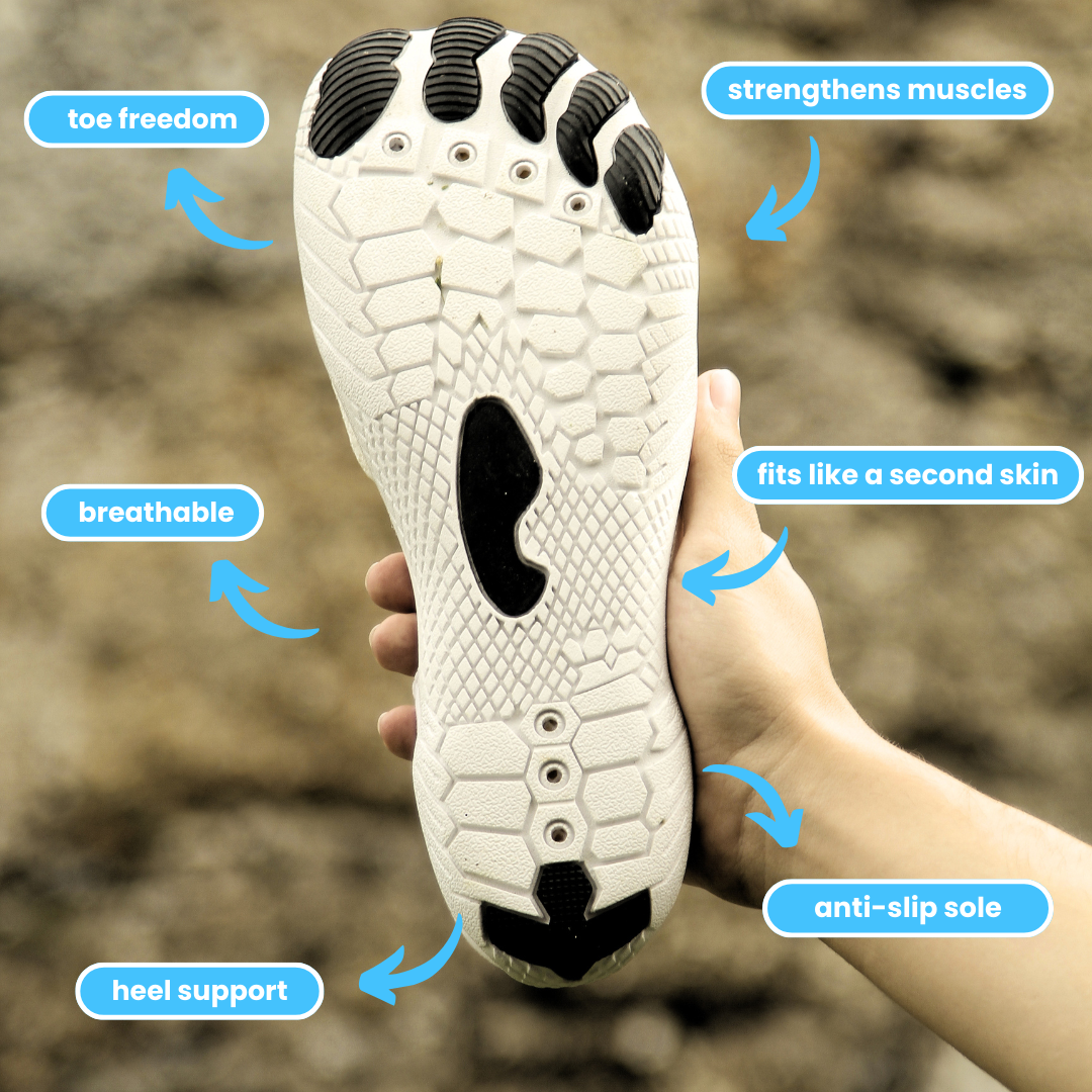 Aerofoot™ Barefoot Water Shoes – Five-Finger Lightweight Aqua & Outdoor Shoes for Men & Women