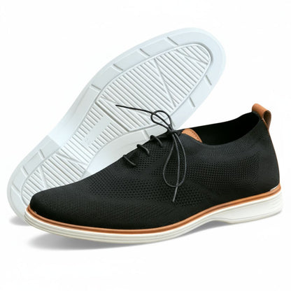 Aerofoot™ Men’s Slip-On Leather Mesh Casual Shoes