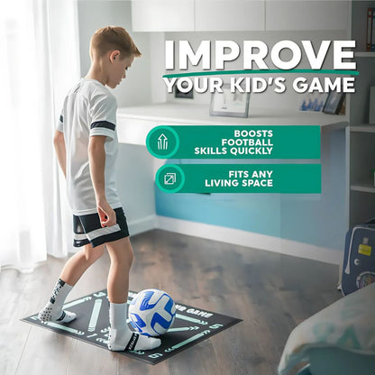 Football Training Mat + Pro Skills Video Program