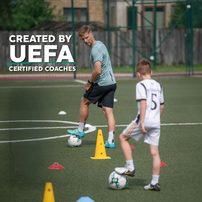 Football Training Mat + Pro Skills Video Program
