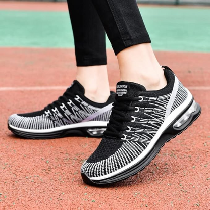Aerofoot™ Women’s Air-Cushioned Running Shoes – Breathable Mesh, Lightweight, Non-Slip Comfortable Walking Sneakers