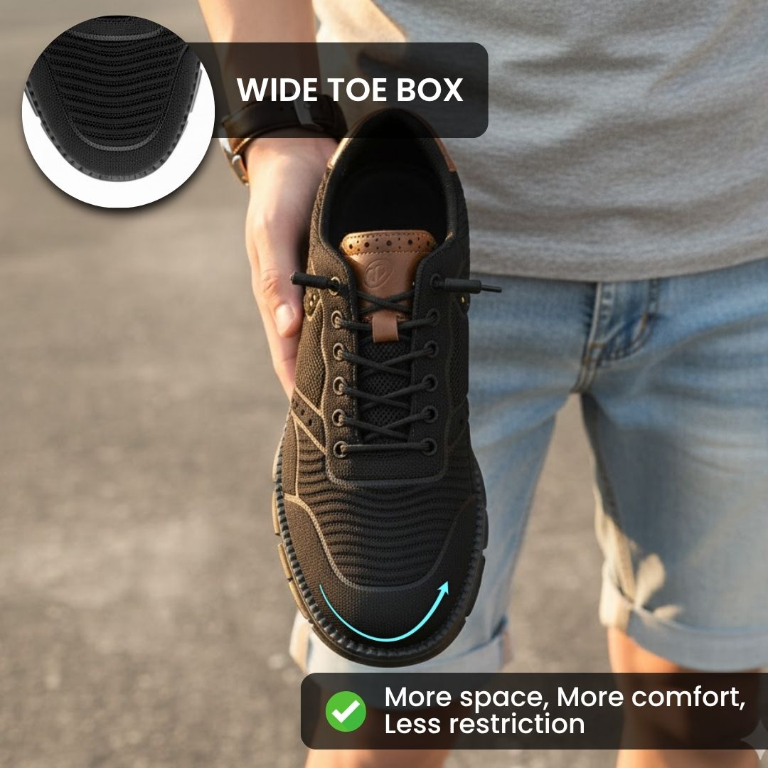 Aerofoot™  Lightweight Breathable Walking Shoes for Men (Plus Size Available)