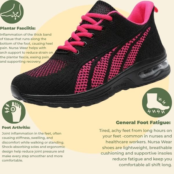 Aerofoot™ Women’s Breathable Mesh Sneakers