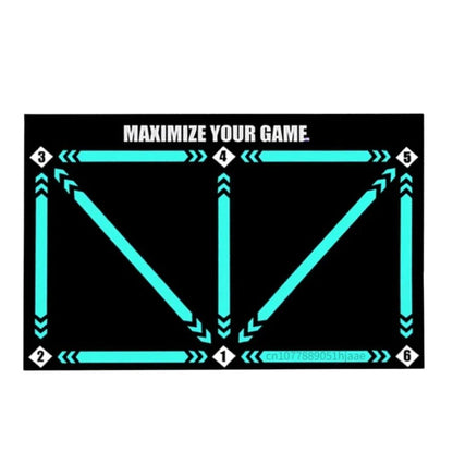 Football Training Mat + Pro Skills Video Program