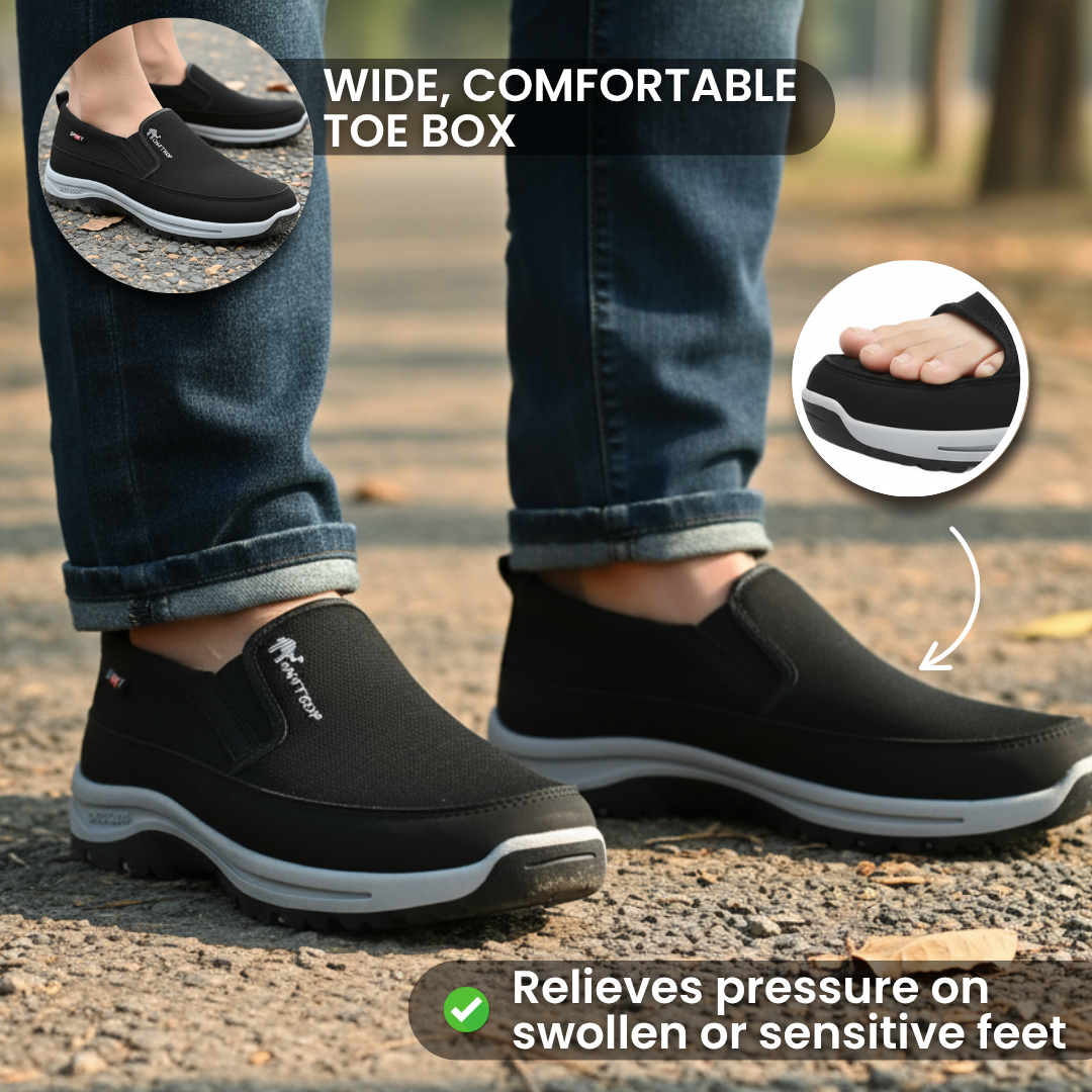 Aerofoot™ Breathable Mesh Slip-On Casual Loafers for Men