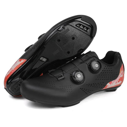 Aerofoot™ Pro-Ride – SPD-Compatible Road & MTB Cycling Shoes | Carbon Sole, Dual Lock System, Breathable Design