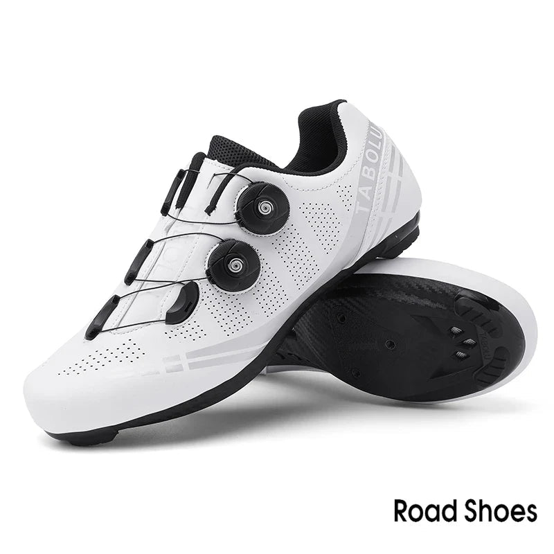 aerofoot™ Self-Locking Cycling Shoes – SPD Compatible MTB/Road Bike Footwear