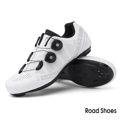 aerofoot™ Self-Locking Cycling Shoes – SPD Compatible MTB/Road Bike Footwear