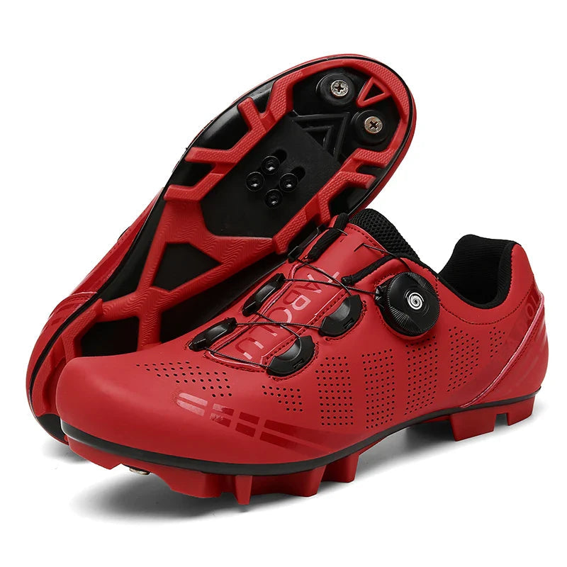 aerofoot™ Self-Locking Cycling Shoes – SPD Compatible MTB/Road Bike Footwear