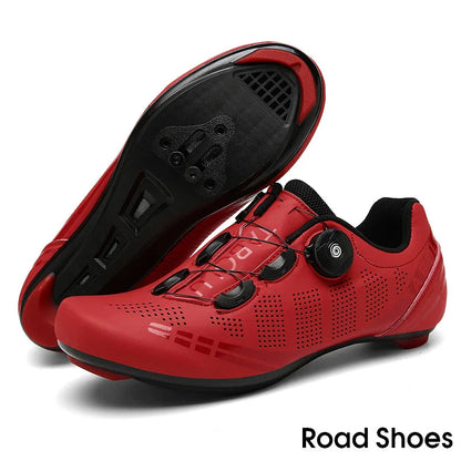 aerofoot™ Self-Locking Cycling Shoes – SPD Compatible MTB/Road Bike Footwear