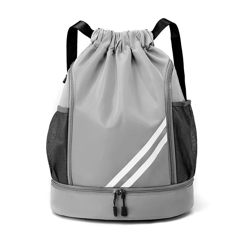Aerofoot™ Sports Drawstring Backpack – Compact Gym Bag for Basketball, Soccer & Outdoor Training