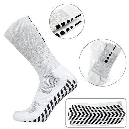 Aerofoot™ Anti-Slip Football Grip Socks – Breathable Honeycomb Performance Socks for Men and Women