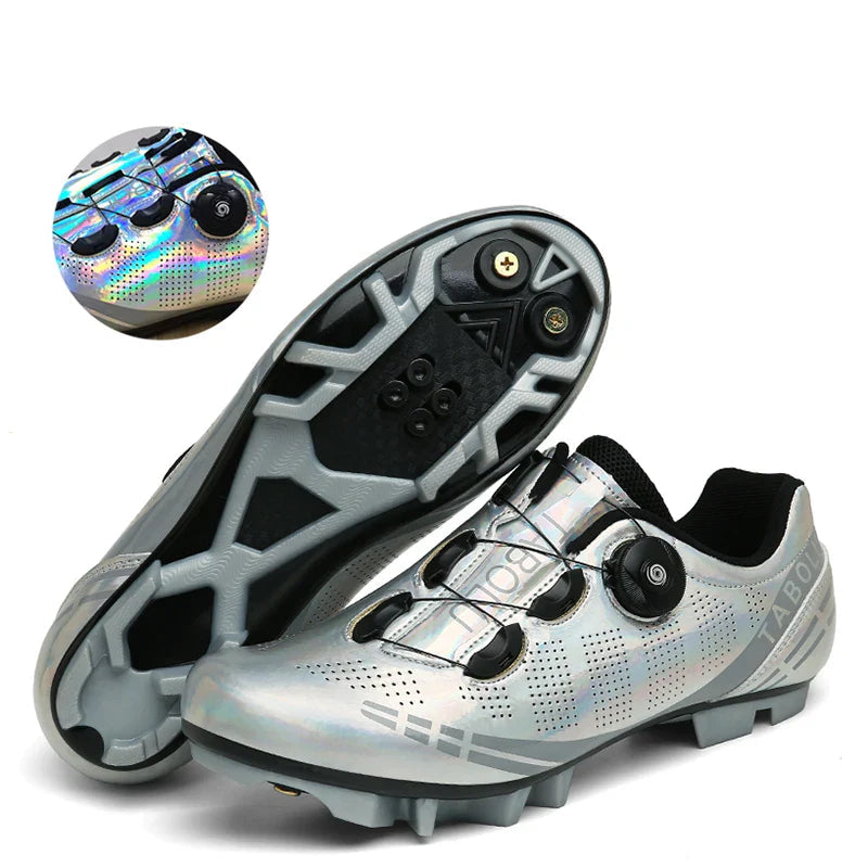 aerofoot™ Self-Locking Cycling Shoes – SPD Compatible MTB/Road Bike Footwear