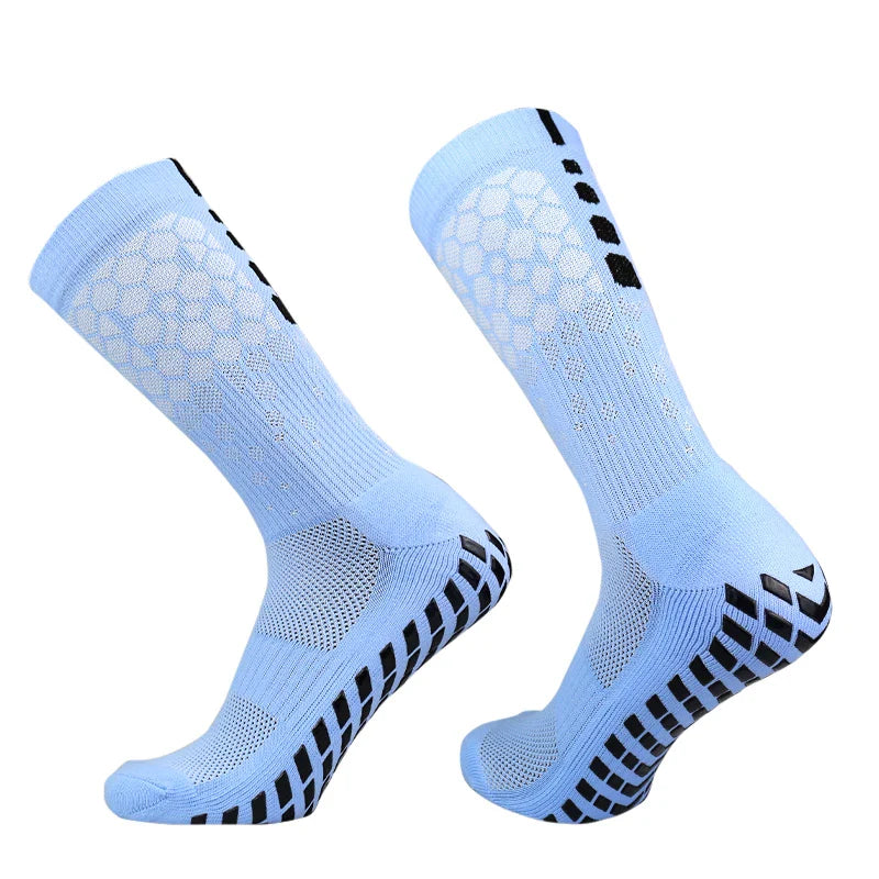 Aerofoot™ Anti-Slip Football Grip Socks – Breathable Honeycomb Performance Socks for Men and Women