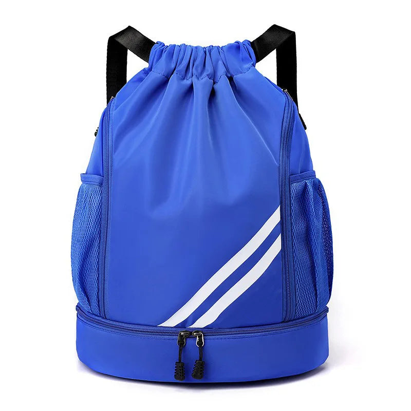 Aerofoot™ Sports Drawstring Backpack – Compact Gym Bag for Basketball, Soccer & Outdoor Training