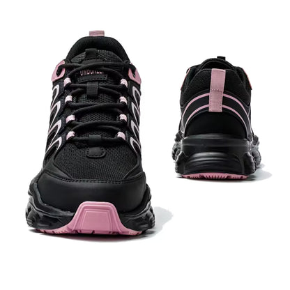 Aerofoot™ Women’s Safety Work Shoes – Steel Toe, Slip-Resistant, Breathable Protective Sneakers