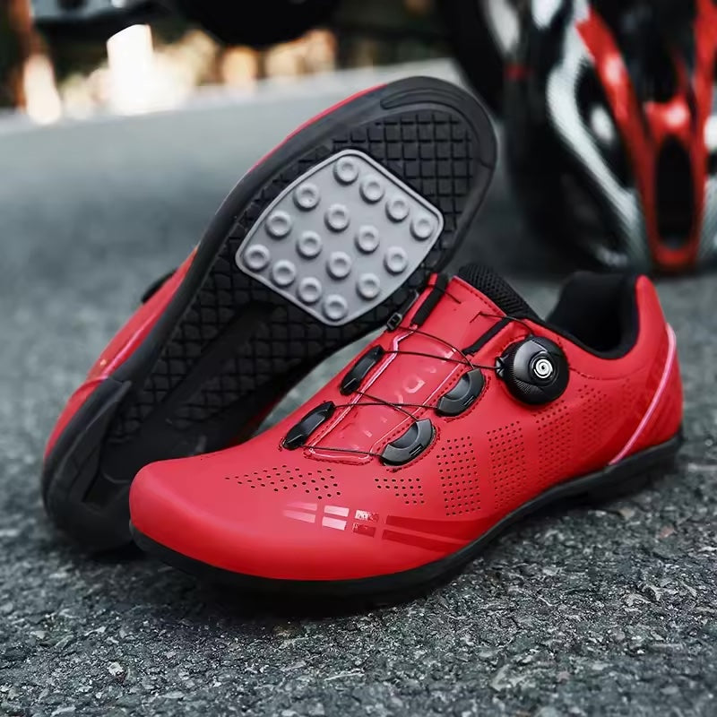 aerofoot™ Self-Locking Cycling Shoes – SPD Compatible MTB/Road Bike Footwear