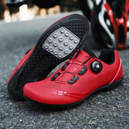 aerofoot™ Self-Locking Cycling Shoes – SPD Compatible MTB/Road Bike Footwear