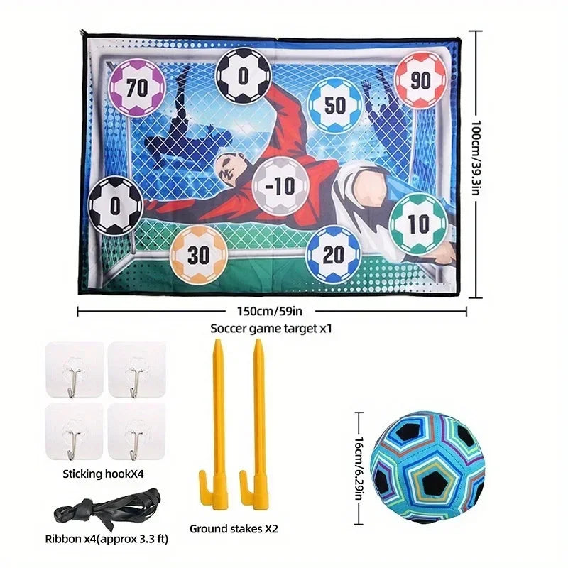 Soccer Game Mat Set – Indoor & Outdoor Multiplayer Football Training Game