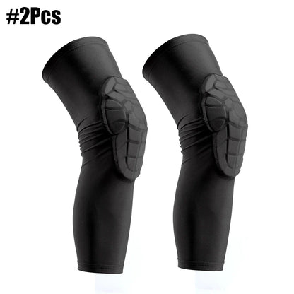 Aerofoot™ Kids Honeycomb Sports Knee Sleeves – Comfortable Compression Pads for Ages 3–12