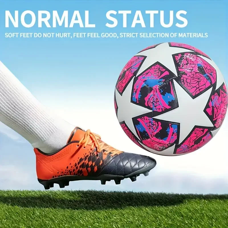 Aerofoot™ PU Classic Soccer Ball – Official Size 5 for Outdoor Training & Recreational Play