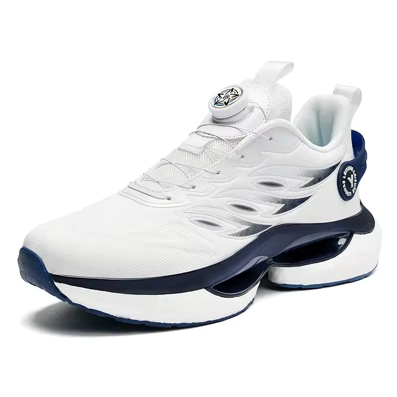 Aerofoot™ Men’s Casual Running Sneakers – Breathable Mesh, Lightweight Lace-Up Training Shoes