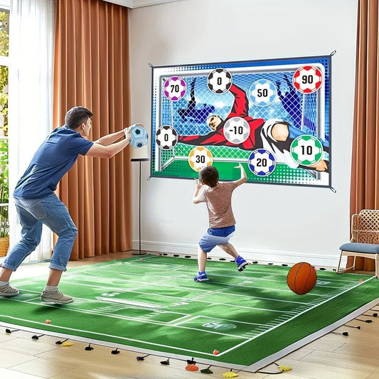Soccer Game Mat Set – Indoor & Outdoor Multiplayer Football Training Game