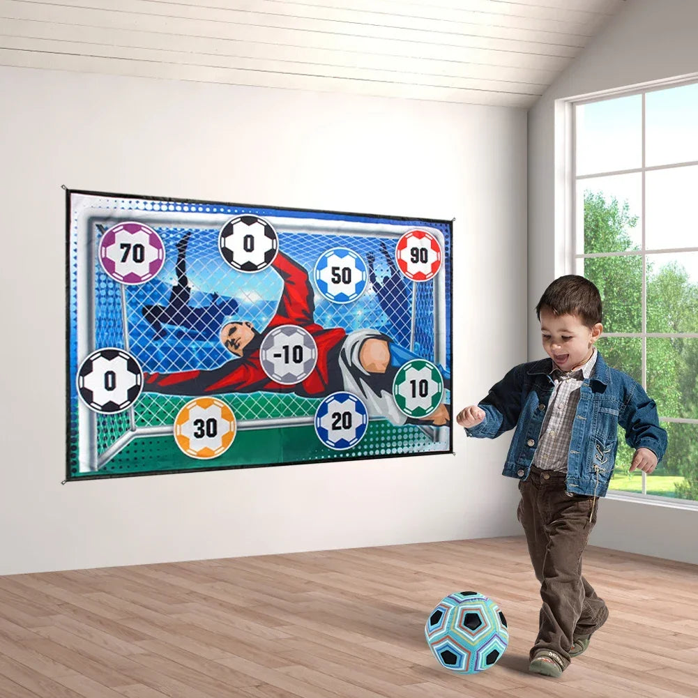 Soccer Game Mat Set – Indoor & Outdoor Multiplayer Football Training Game