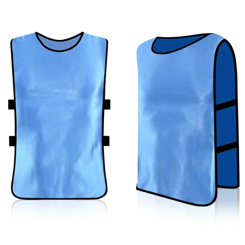 Aerofoot™ Quick-Dry Training Pinnies – Breathable Team Sports Vest for Adults & Kids