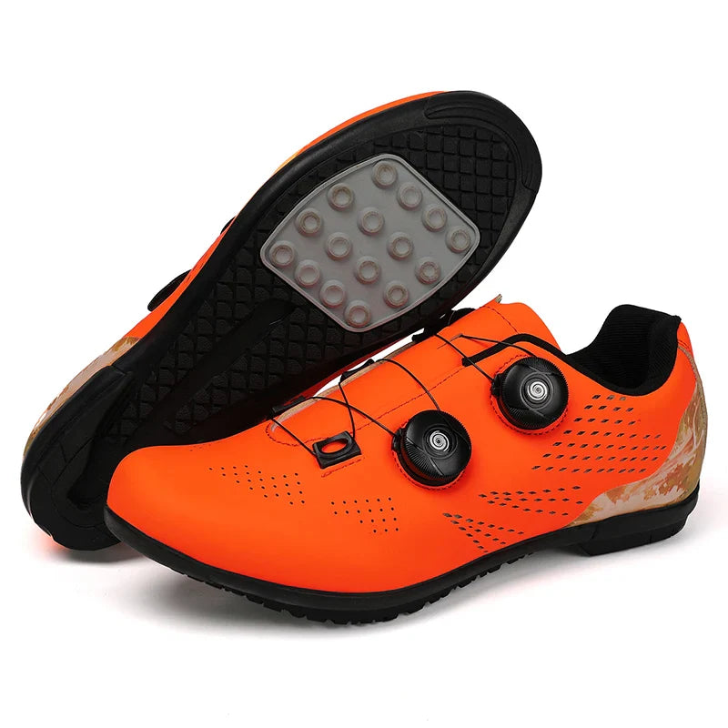 Aerofoot™ Pro-Ride – SPD-Compatible Road & MTB Cycling Shoes | Carbon Sole, Dual Lock System, Breathable Design