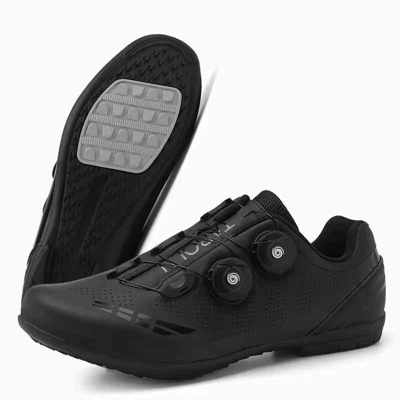 aerofoot™ Self-Locking Cycling Shoes – SPD Compatible MTB/Road Bike Footwear