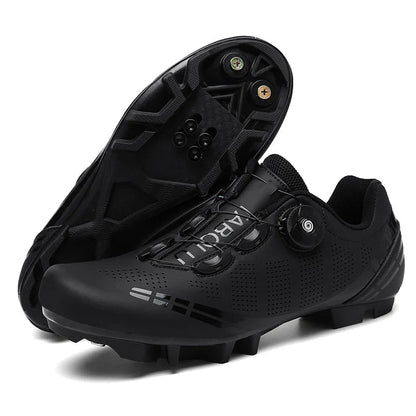 aerofoot™ Self-Locking Cycling Shoes – SPD Compatible MTB/Road Bike Footwear