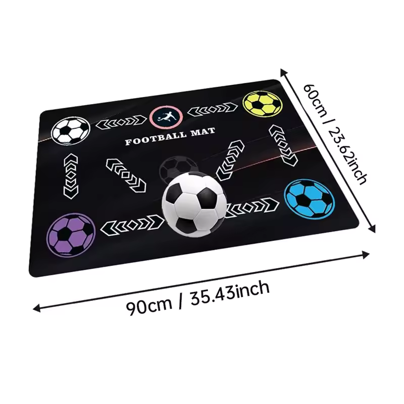 Aerofoot™ Silent Footwork Training Mat – Non-Slip Indoor Soccer