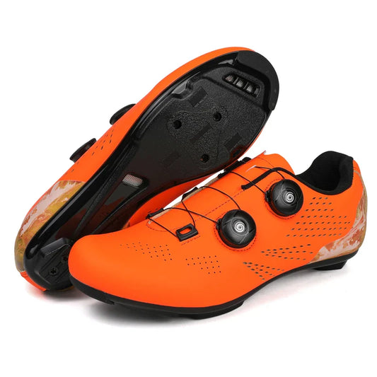 Aerofoot™ Pro-Ride – SPD-Compatible Road & MTB Cycling Shoes | Carbon Sole, Dual Lock System, Breathable Design