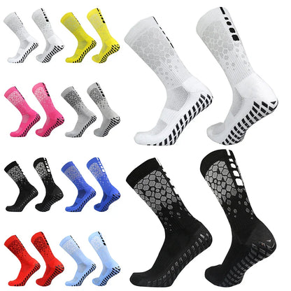 Aerofoot™ Anti-Slip Football Grip Socks – Breathable Honeycomb Performance Socks for Men and Women