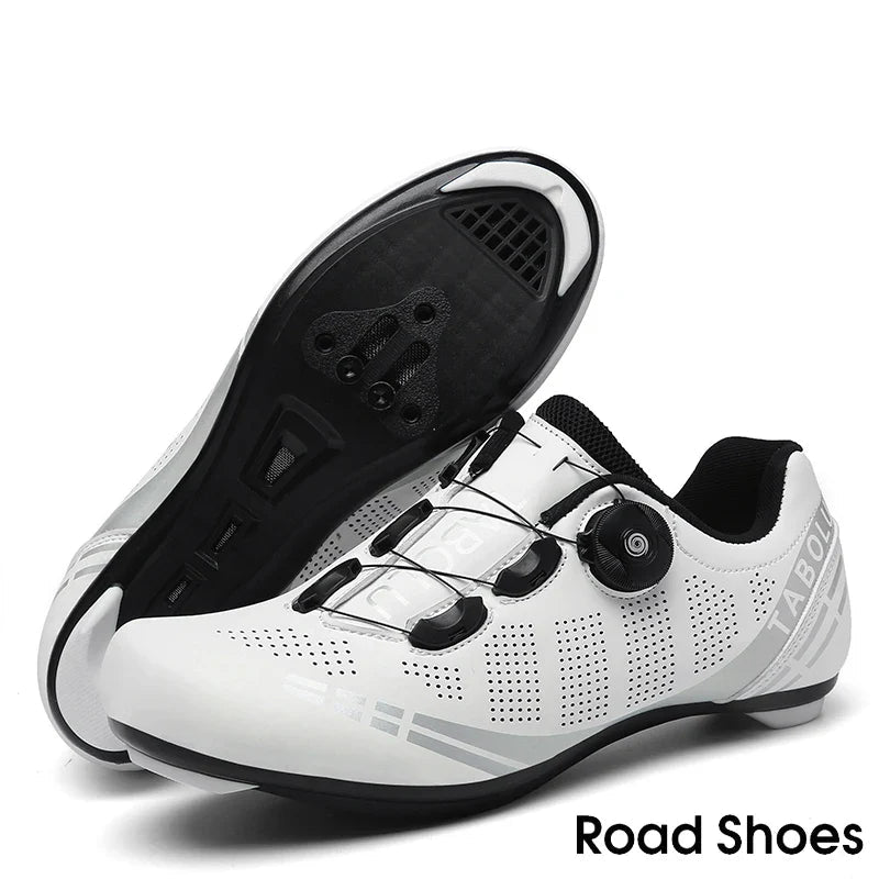 aerofoot™ Self-Locking Cycling Shoes – SPD Compatible MTB/Road Bike Footwear