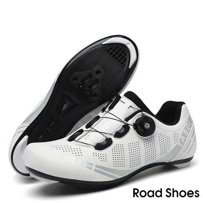 aerofoot™ Self-Locking Cycling Shoes – SPD Compatible MTB/Road Bike Footwear