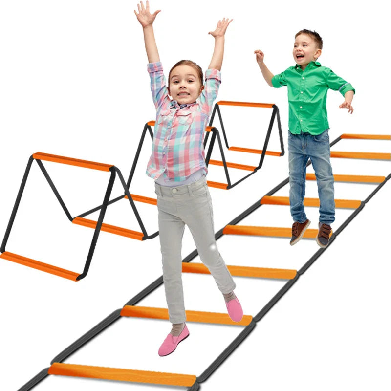 Aerofoot™ Multifunctional Agility Ladder – Speed & Coordination Training Equipment for Kids and Adults